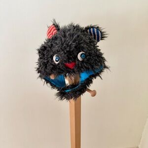 Tuff Kookooshka Fuzzy Black and Blue children’s Hat